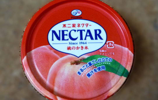 不二家ネクター　桃のかき氷